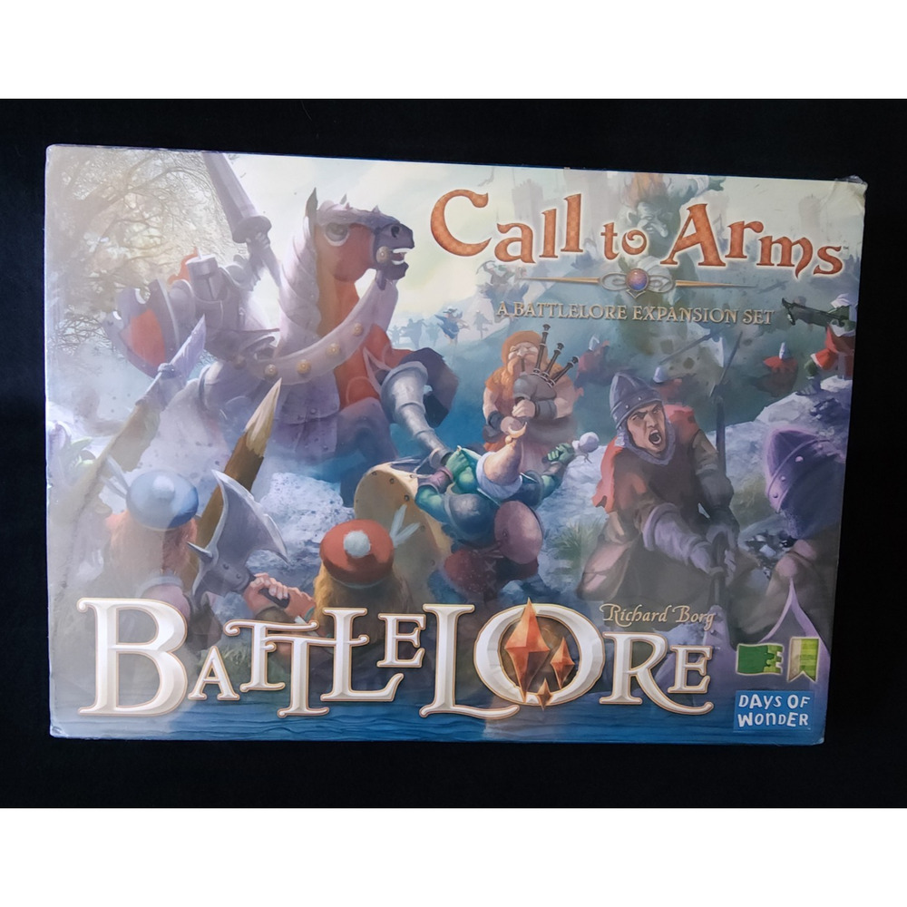Call to Arms BattleLore Expansion Set Days of Wonder Richard Borg - NEW & SEALED